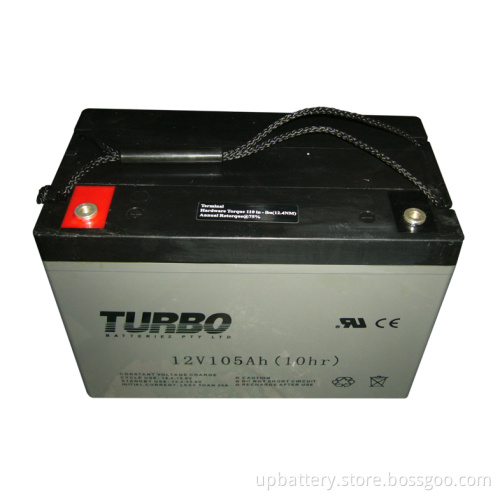 Deep Cycle 12V 105ah Sealed Lead Acid Battery